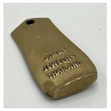 Jimmy Thailand Jewelry Pendant - 1.25 x 0.75 in - Gold Tone