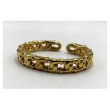 Joan Rivers Gold-Tone Bracelet - Link Style, 2.75 x 2.25 in, 0.5 in Wide