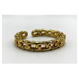 Joan Rivers Gold-Tone Bracelet - Link Style, 2.75 x 2.25 in, 0.5 in Wide