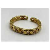 Joan Rivers Gold-Tone Bracelet - Link Style, 2.75 x 2.25 in, 0.5 in Wide