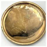 Illinois Springfield 17-Jewel Gold-Filled Pocket Watch - 2 in Dia