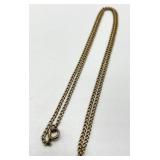 Gold Pendant Trio - 3 Floral/Leaf Charms on 8.5in Chain, 14K (Lot of 3)