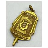 Ensemble Medal Pins & Pendants (Lot of 9) - 1 in x 0.75 in