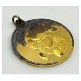 Franklin Mint Winnie the Pooh Pendant Coin - 1 Inch Diameter
