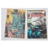 2ct Vintage Comics: (#1) Doomsday + 1 VOl. 1, No. 1, July 1975; The Shadow Vol. 3, No. 11, June-July, 1975.