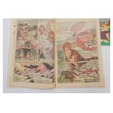 2ct Vintage Comics: Valley of The Dinosaurs Vol. 1, No. 3, July, 1975; Barney and Betty Rubble Vol. 3, No. 13, May, 1975