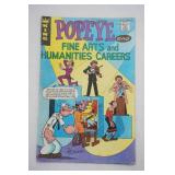 2ct Vintage Comics: Popeye E-14. 1973. King; Walt Disney and Mickey Mouse, No. 165, August, 1976. Whitman
