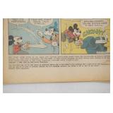 2ct Vintage Comics: Popeye E-14. 1973. King; Walt Disney and Mickey Mouse, No. 165, August, 1976. Whitman