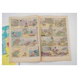 2ct Vintage Comics: Popeye E-14. 1973. King; Walt Disney and Mickey Mouse, No. 165, August, 1976. Whitman