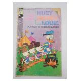 2ct Vintage Comics: Walt Disney Uncle Scrooge, No. 131, August, 1976; Walt Disney Huey Dewey and Louie and Junior Woodchucks, No. 35, November, 1975