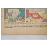 2ct Vintage Comics: Whitman. Yosemite Sam, No. 38, August, 1976; Porky Pig and Bugs Bunny No. 69, August, 1976.