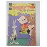 2ct Vintage Comics: Whitman. Yosemite Sam, No. 38, August, 1976; Porky Pig and Bugs Bunny No. 69, August, 1976.