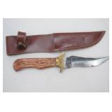 Vintage Buck Knife 4.5" blade. with sheath