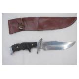 Vintage Buck Knife 5.5" blade. with sheath