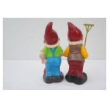 Vintage Garden Gnomes 2ct