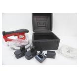 Cordless Buffer w/2 batteries and charger, and case