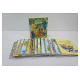 Vintage 1980s Golden Book Set. Sesame Street Favorites. 12 Books