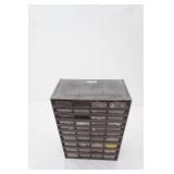 Craftsman Small Hardware Organizer and Contents 13x6.5"x 20"