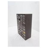 Craftsman Small Hardware Organizer and Contents 13x6.5"x 20"