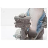 Gone Fishing Resin Statue 14" tall