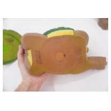 (3ct) Vintage Art Line Garden Statues (resin/poly mold)