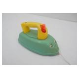 Vintage 1966 Fisher-Price Music Box Iron Pull Toy