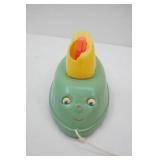 Vintage 1966 Fisher-Price Music Box Iron Pull Toy