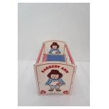 Vintage Raggedy Ann doll Crib