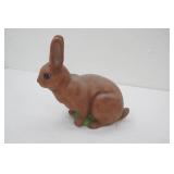 Vintage Bunny Rabbit Cement Garden Statue