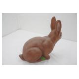 Vintage Bunny Rabbit Cement Garden Statue