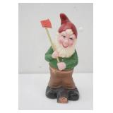 Vintage ArtLine Garden Gnome Molded Figurine 10" tall