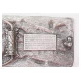 3ct Vintage Pewter Belt Buckles