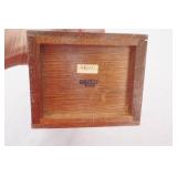 Vintage Enesco 1980s Horse Saddle Coaster Box & 8 Coasters.