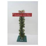 "Stockings Were Hung" 34" Tall Wooden Holiday Sign