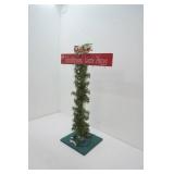 "Stockings Were Hung" 34" Tall Wooden Holiday Sign