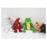 Vintage Beanie Toys. TY, Pillsbury Doughboy and More