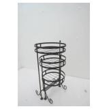3-tier metal plant stand. Foldable, adjustable.