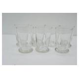 Vintage Glass Cocktail Glasses