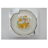 Vintage Hearthside "Bordeaux" Stoneware Dinner Plates (5ct)