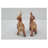 Vintage Ceramic Deer Salt & Pepper Shaker Set