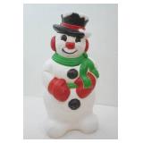 Vintage Light-Up Snowman Blow Mold 30" tall
