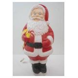Vintage Santa Claus Light-Up Blow Mold 30"