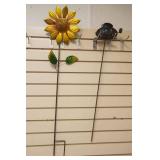 Metal Flowers Garden Art