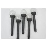 Solar Garden Globes. Garden Walkway Globe Lights