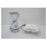Belgian Waffle Maker; Smoothie Freeze Blender