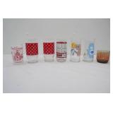 Vintage Collectible Glasses: Care Bears, E.T., Coca-Cola, Paul Bunyan, Anchor Hocking Finlandia
