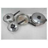 Vintage Ekco Stainless Steel Pots and Pans
