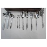 Stainless Steel Oneida Flatware Set & Serving Utensils