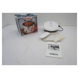 Rival Crock Pot; George Foreman Grill