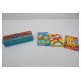 Vintage Domino Set, Go Fish, Boom, Hit the Deck Card Games